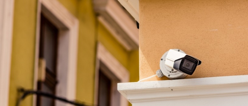 IP vs Analog CCTV camera side by side