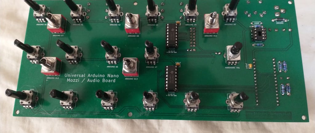 MOZZI Synth: YAMS (Yet Another MOZZI Synth)