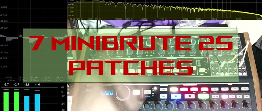 7 Minibrute 2S patches
