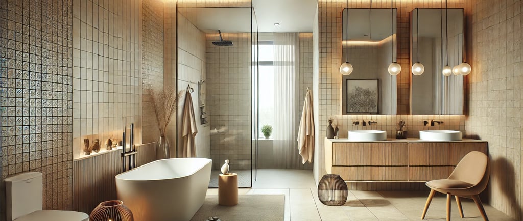 renovation salle de bain en salle de bain moderne