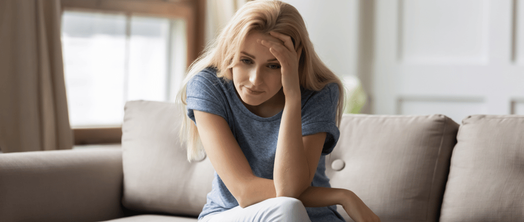 frustrated mother