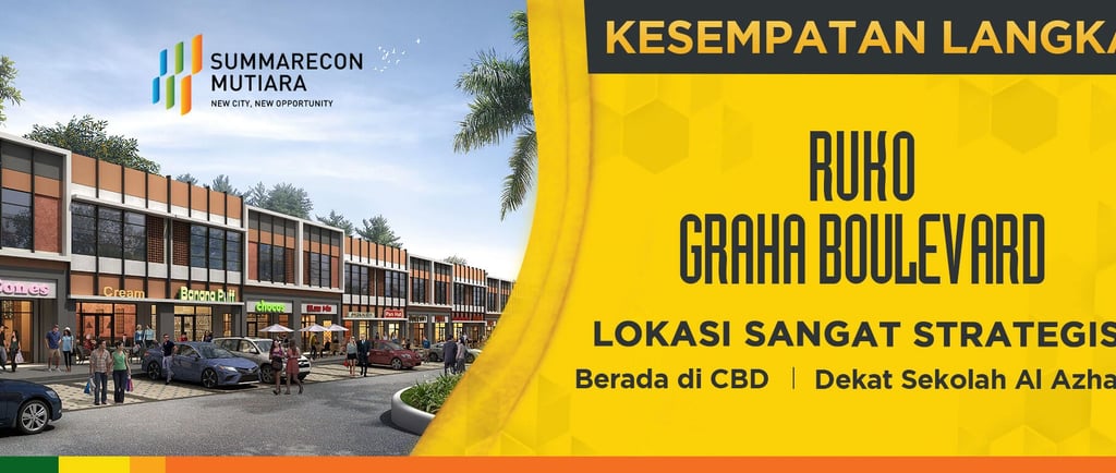 ruko graha boulevard summarecon mutiara makassar