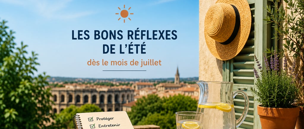 Les bons réflexes de l'été dès le mois de juillet pour protéger et valoriser votre maison
