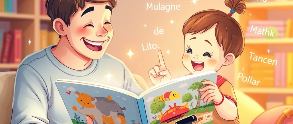 Leitura para crianças aprender inglês e bilinguismo infantil