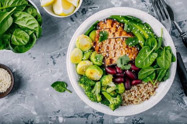 menopause weight loss meal plan, high protein high fiber meal plan for women.