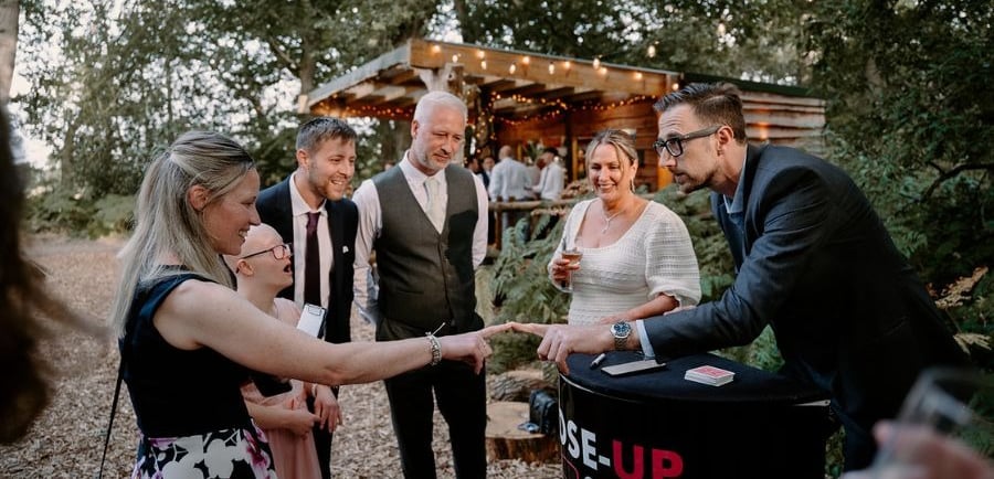 Wedding Magician at Umberslade Adventure