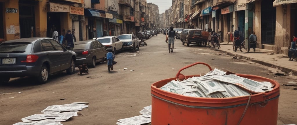 yellow, red, and green flag