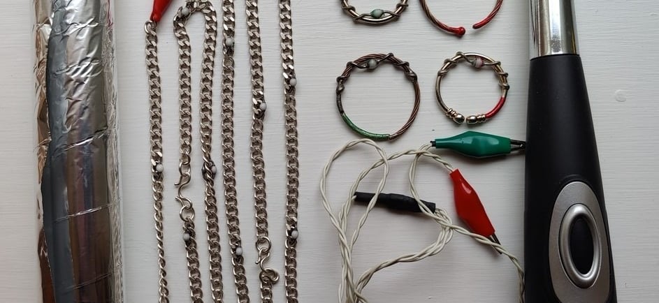 Master Kawai's Diode rings and chains