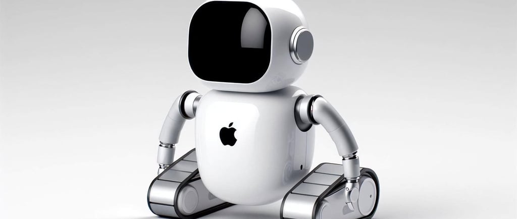 a robot that is sitting on a table