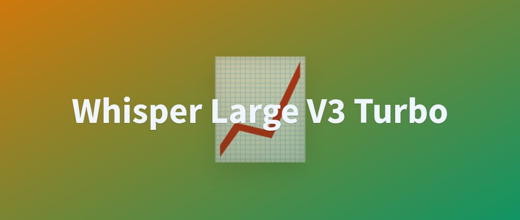 whiser large v3 turbo