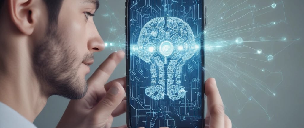 white and blue game controller