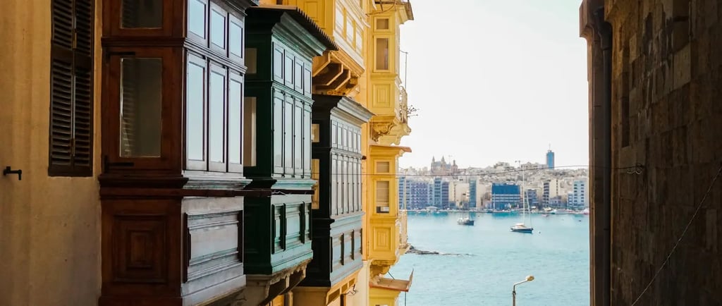 working remotely from Valletta