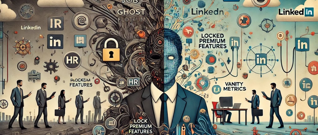 Two faces of linkedin