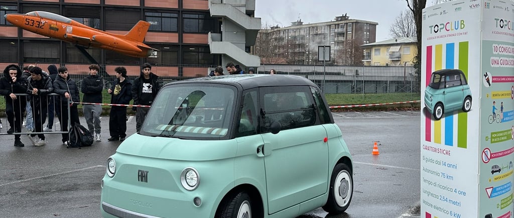 TOPCLUB – A scuola di Sicurezza Stradale con FIAT