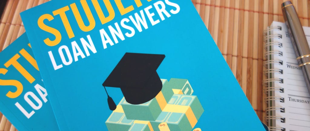 Student Loan Answers Book Flatlay