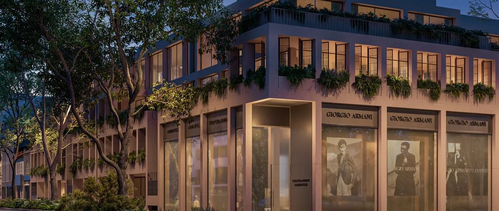 The Armani residences in Mexico City