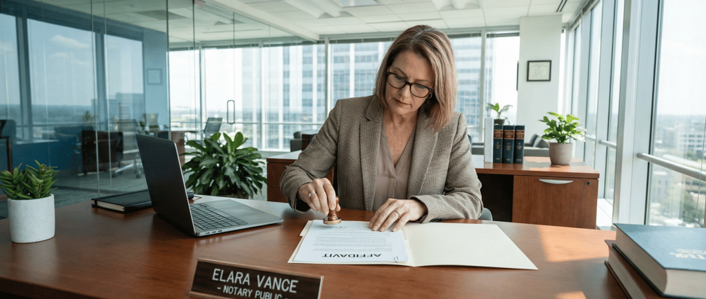 Where to get a letter notarized near me by a professional notary public