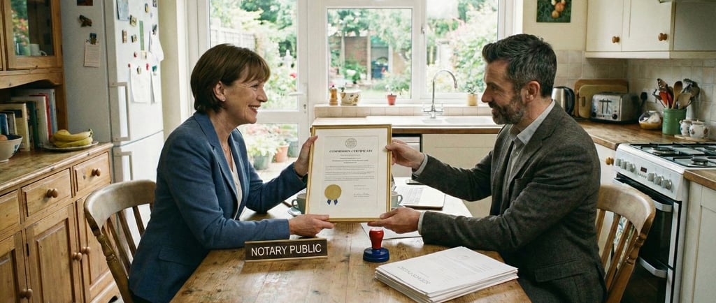 New notary preparing to start a mobile notary business