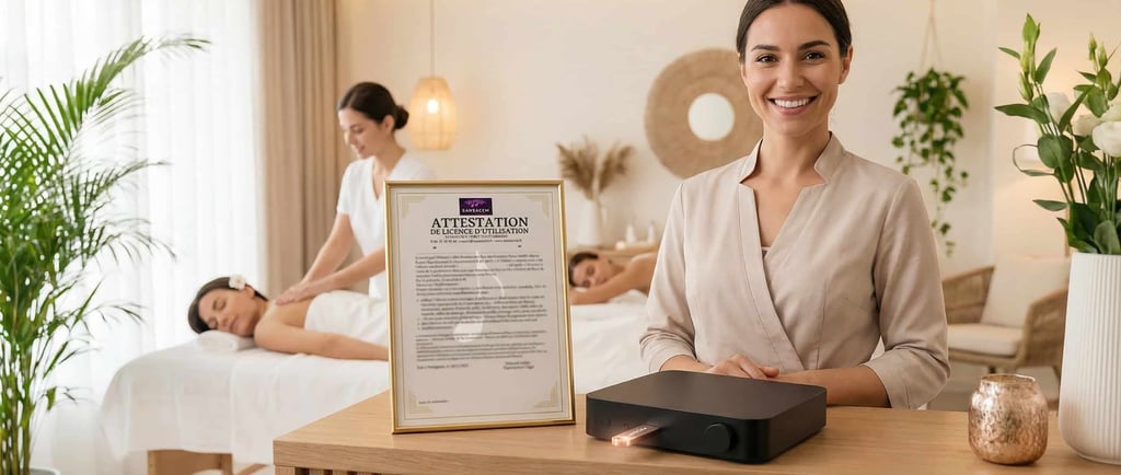 ambiance musicale salon de massage 