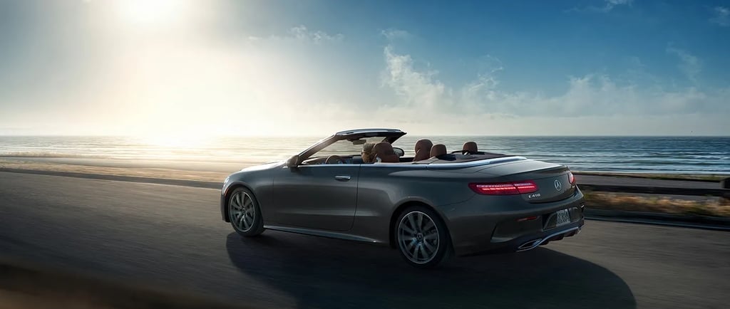 Convertible luxury car rental in Bodrum