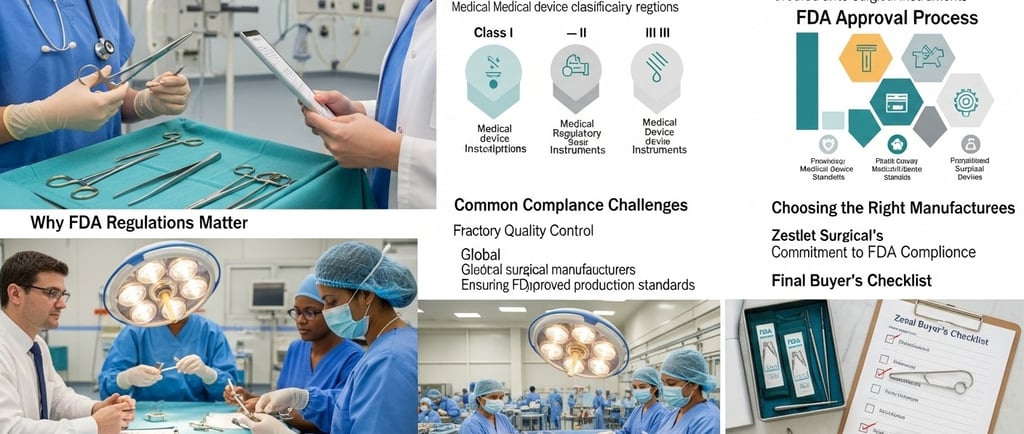 Learn how FDA regulations impact surgical instruments. This buyer’s guide covers compliance, approva