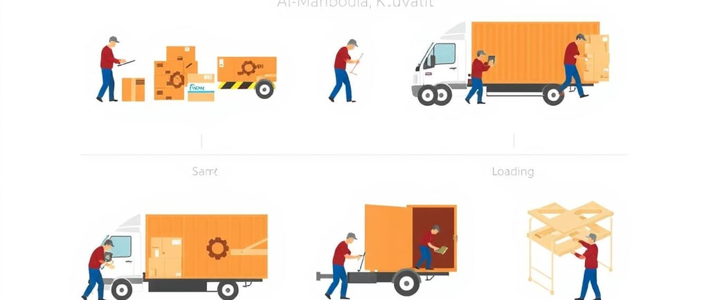 نقل عفش المهبوله الكويت