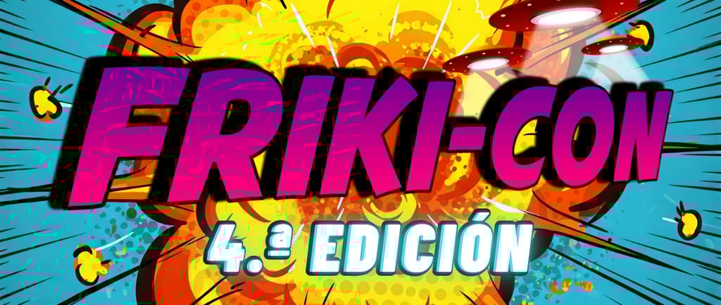Logotipo de la cuarta edición de Friki-con en Madrid