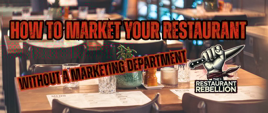 Struggling to market your restaurant without a CMO or social media team? This guide shows independen