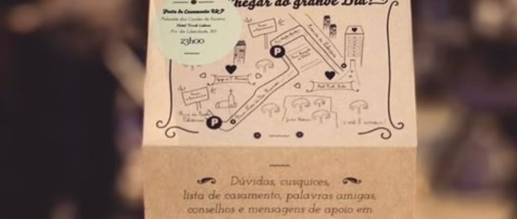 Mariage festival faire-part fanions bohème 