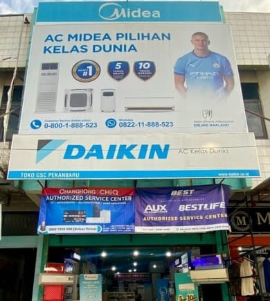 Toko AC Terbaik Pekanbaru