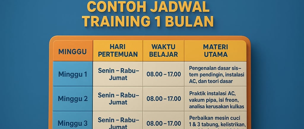 Training Ac Pekanbaru