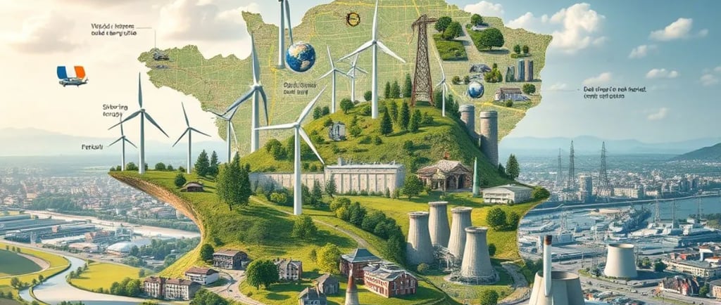 Le paysage énergétique français en 2025 : entre transition ambitieuse et défis persistants