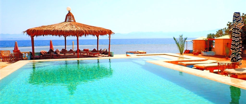 Pool view from Bedouin star beach