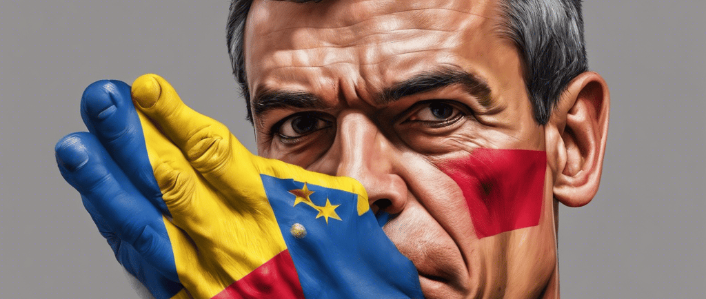 sopapo en la cara de Sánchez