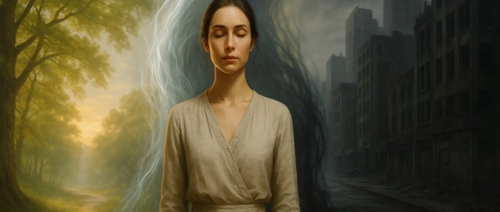 Transitart entre realidades, canalização, mediunidade