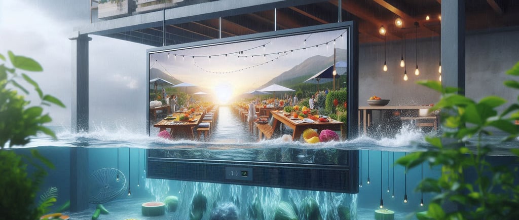Waterproof Outdoor TVs: Enhancing Entertainment in Any Environment