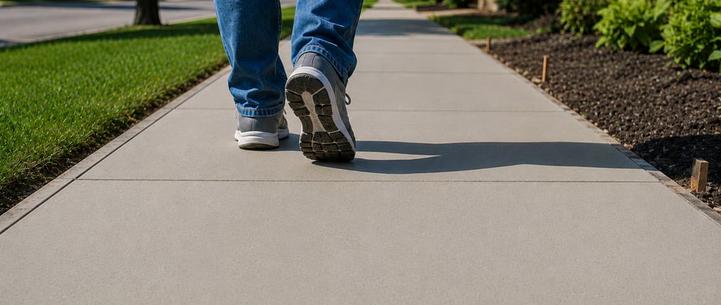 Walking on Concrete