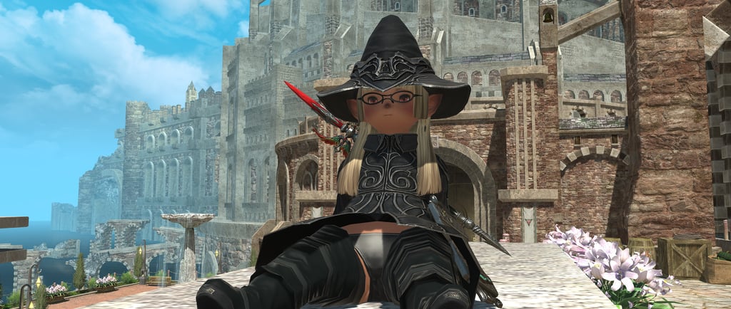 Lower Jeuno basking on sunlight