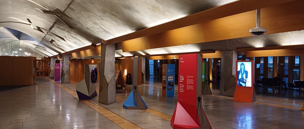 Behind the scenes at the Edinburgh exhibition