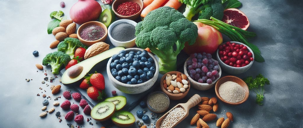 Des aliments naturels qui favorisent une bonne santé