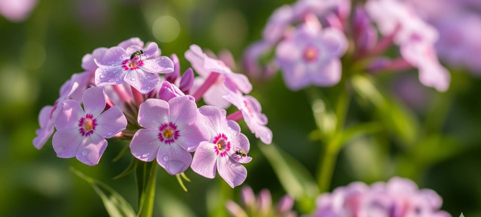 a bunch of flowers that are in the grass