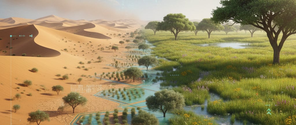 front perhaps the most significant and challenging of these unintended consequences. The Sahara, in its current desert