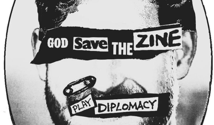 God save the zine logo