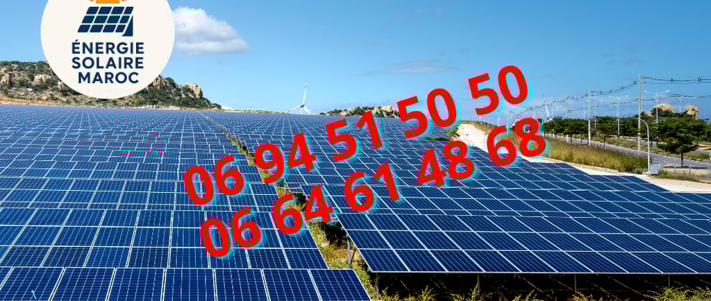 Énergie solaire maroc