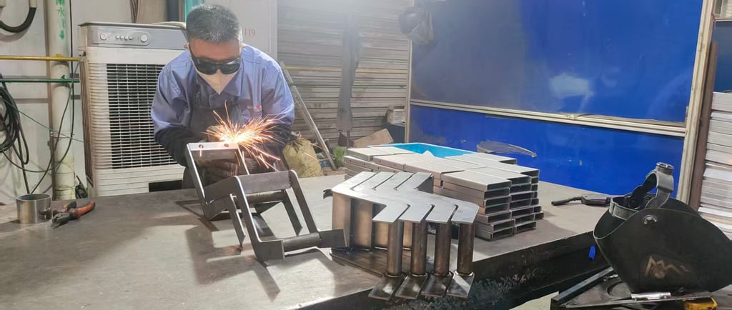 Professional Laser Full Welding Steel Brackets