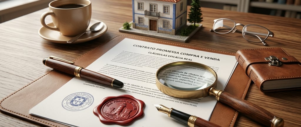 Análise jurídica contrato promessa compra venda — cláusulas eficácia real execução específica