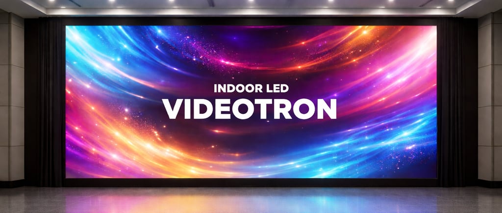 Indoor LED Videotron