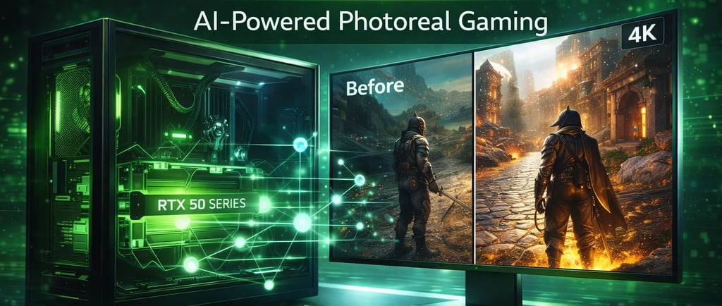 NVIDIA’s DLSS 5 Brings Ultra-Realistic Lighting to the Future of Gaming