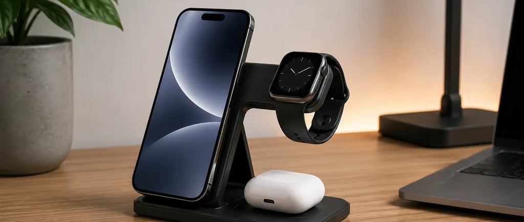 Wireless Charging Stations That Keep Your Desk Clean and Organized
