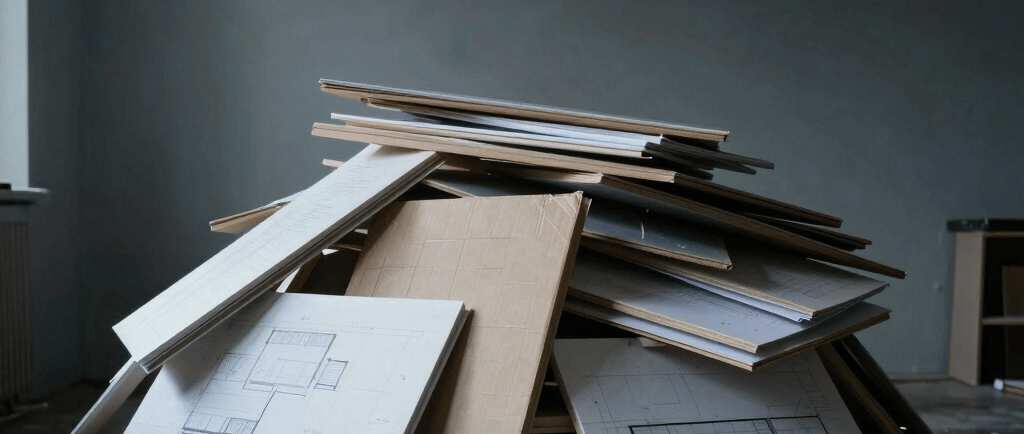 photo of white staircase